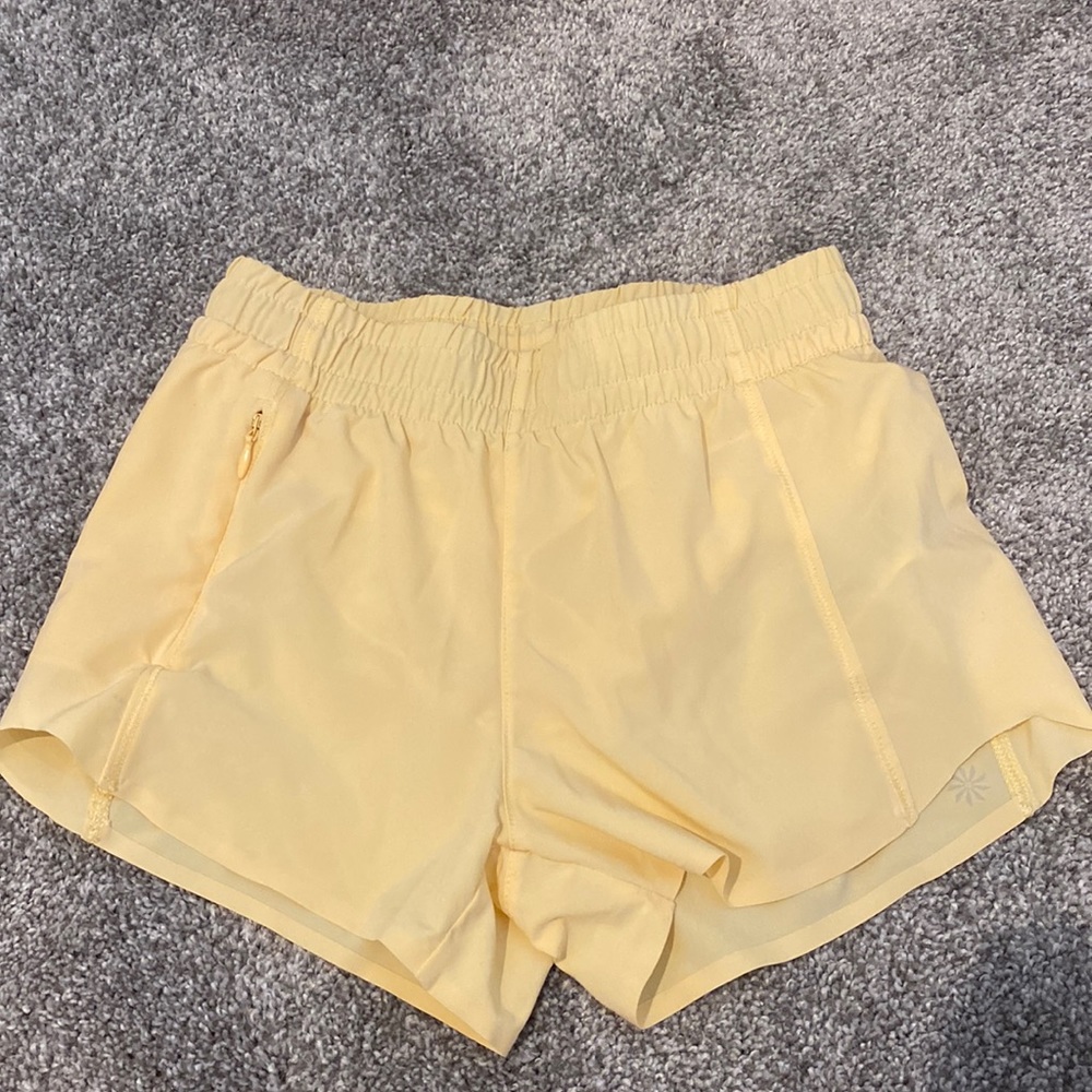 Athleta Yellow Girls' Active Shorts